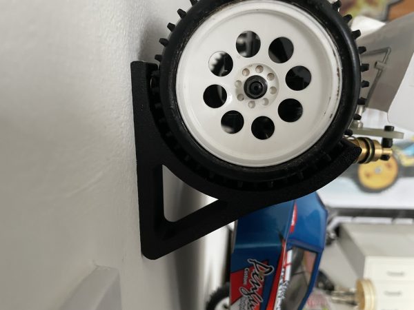 RC Car pit wall mount display hook pair of 2