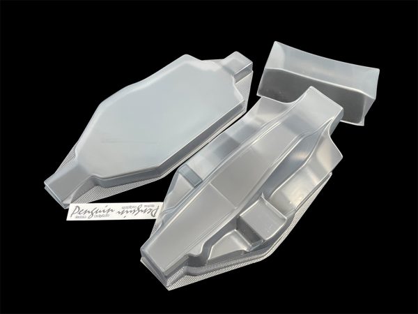 Yokomo MR4BX alternative shell set with double scoop